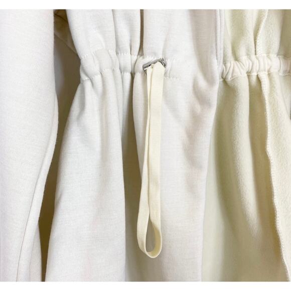 Fabletics "Sage" Open Front Jacket Cream Women's Large - Picture 4 of 15